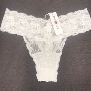 NWT COSABELLA Never Say Never “Bootie” Thong O/S